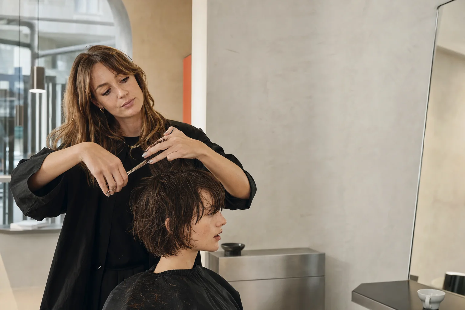 Vorschau der hochwertigen Friseursalon-Website